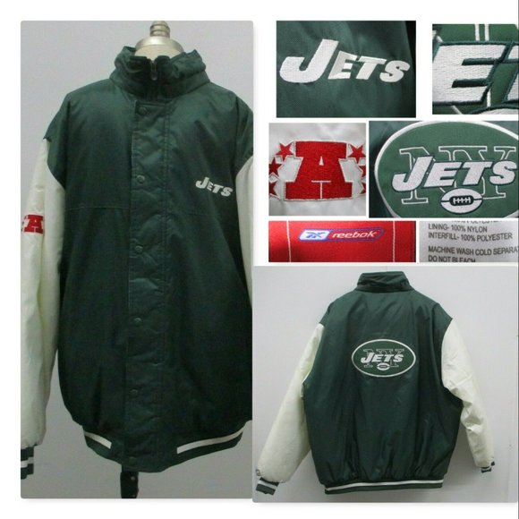Reebok Other - Reebok New York Jets NFL Coat Jacket XL